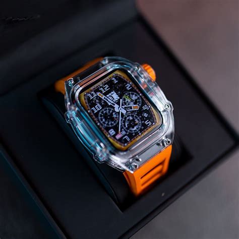 quadrante richard mille apple watch|richard mille watch band review.